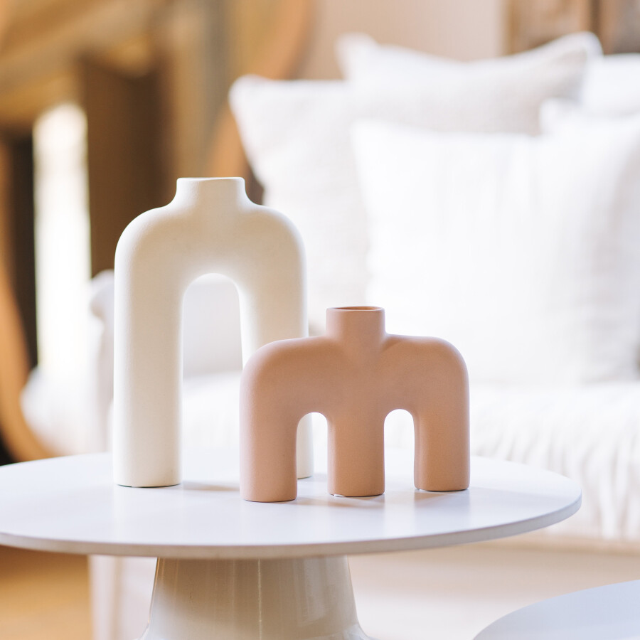 Jarrón Deco Milo Coral