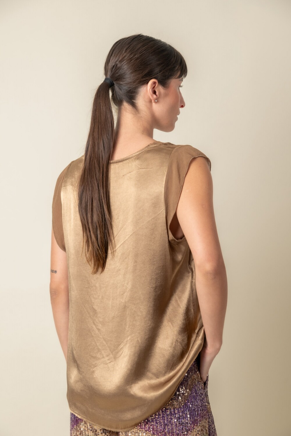 BLUSA ENCINO Tostado