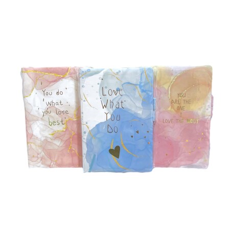 Cuadernito A5 Pastel y Frases en Inglés Cuadernito A5 Pastel y Frases en Inglés
