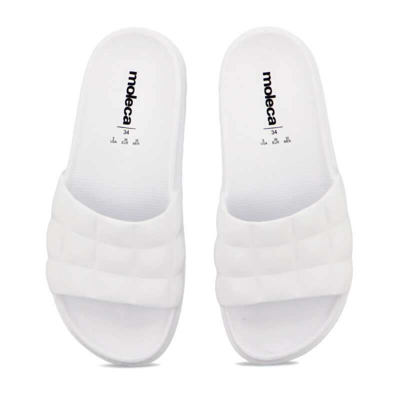 Chanclas Moleca Blanco