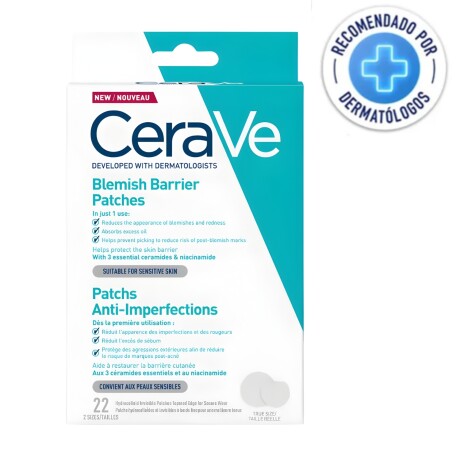 Parches CeraVe Para El Control Imperfecciones X 22 Un Parches CeraVe Para El Control Imperfecciones X 22 Un