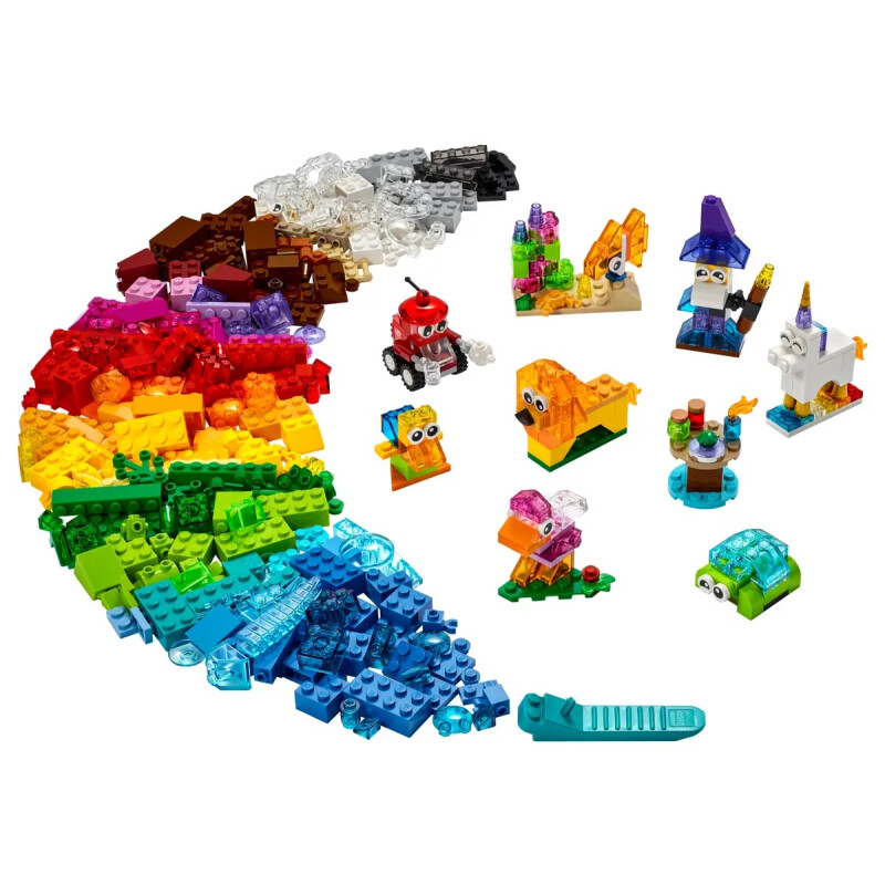 Ladrillos creativos transparentes Lego Classic 11013 Ladrillos creativos transparentes Lego Classic 11013
