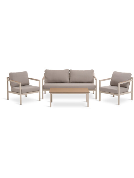 Set muebles jardín BEJSTRUP 4 pl beige Set muebles jardín BEJSTRUP 4 pl beige