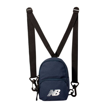 Cartera New Balance Bandolera Micro Shoulder Azul Marino - Blanco