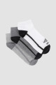 Pack x 3 media corta lisa individual umbro Diseño 11