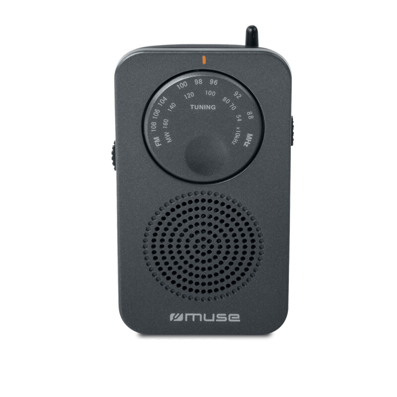 RADIO PORTÁTIL MUSE M01RS ANALOGA NEGRO RADIO PORTÁTIL MUSE M01RS ANALOGA NEGRO