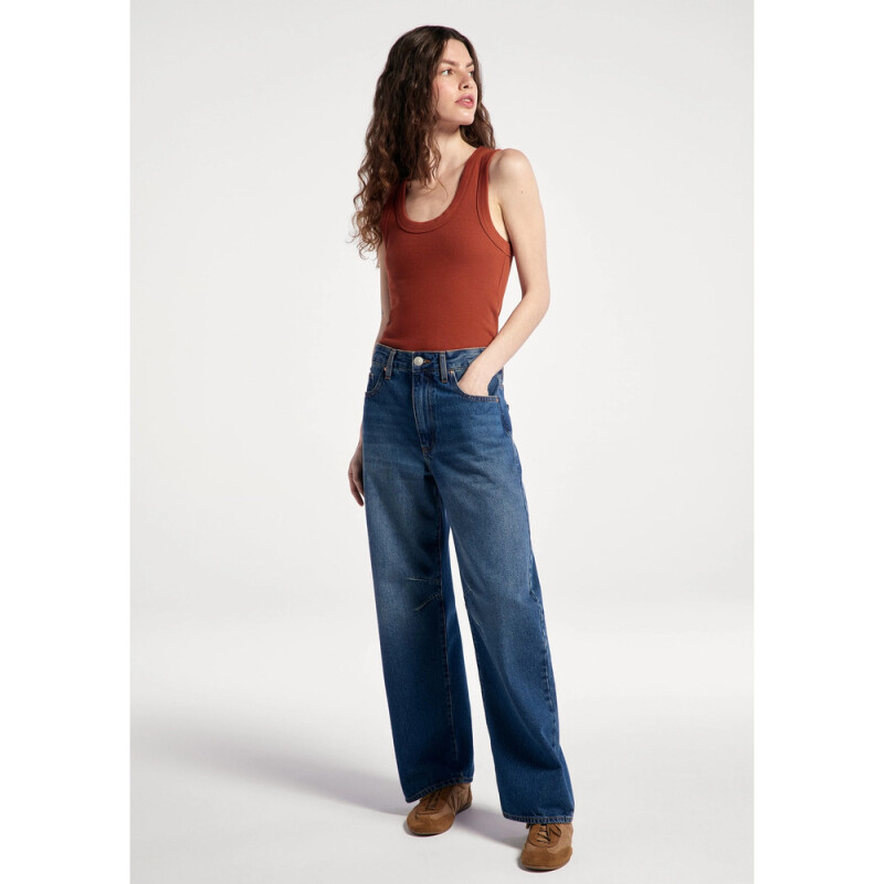 BLUSA SM FEM MARROM ESCURO