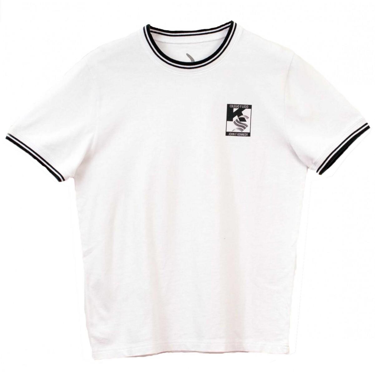 T-shirt manga corta Kennedy - Blanco 