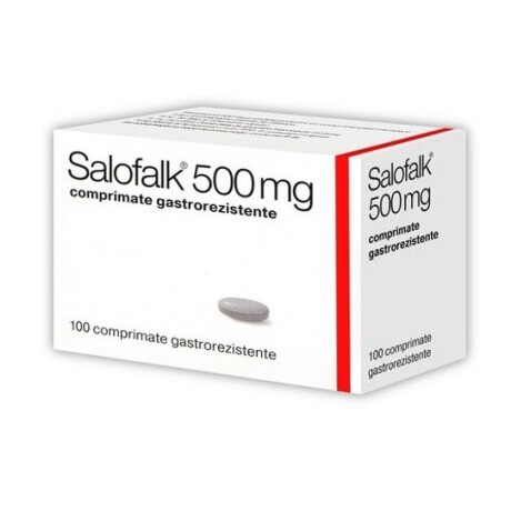 Salofalk 500mg 100 Tabletas Salofalk 500mg 100 Tabletas