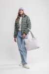 Campera Modena Flores print
