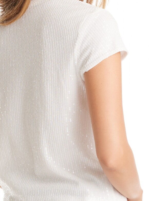 Blusa Lentejuelas CRUDO