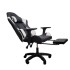 Silla Gamer Reclinable Reforzada Apoyapies Comoda Premium Ax Variante Color Negro