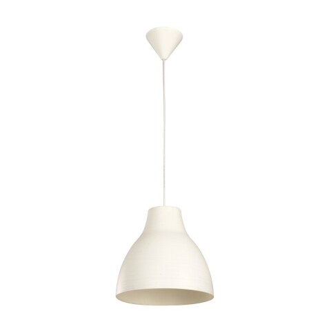 "COLGANTE 1 LUZ ""ACIS"" E27 P/ B.C. 25W BLANCO" "COLGANTE 1 LUZ ""ACIS"" E27 P/ B.C. 25W BLANCO"