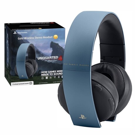 Auriculares Sony Gold PS5/PS4 Inalambricos Uncharted 4 001