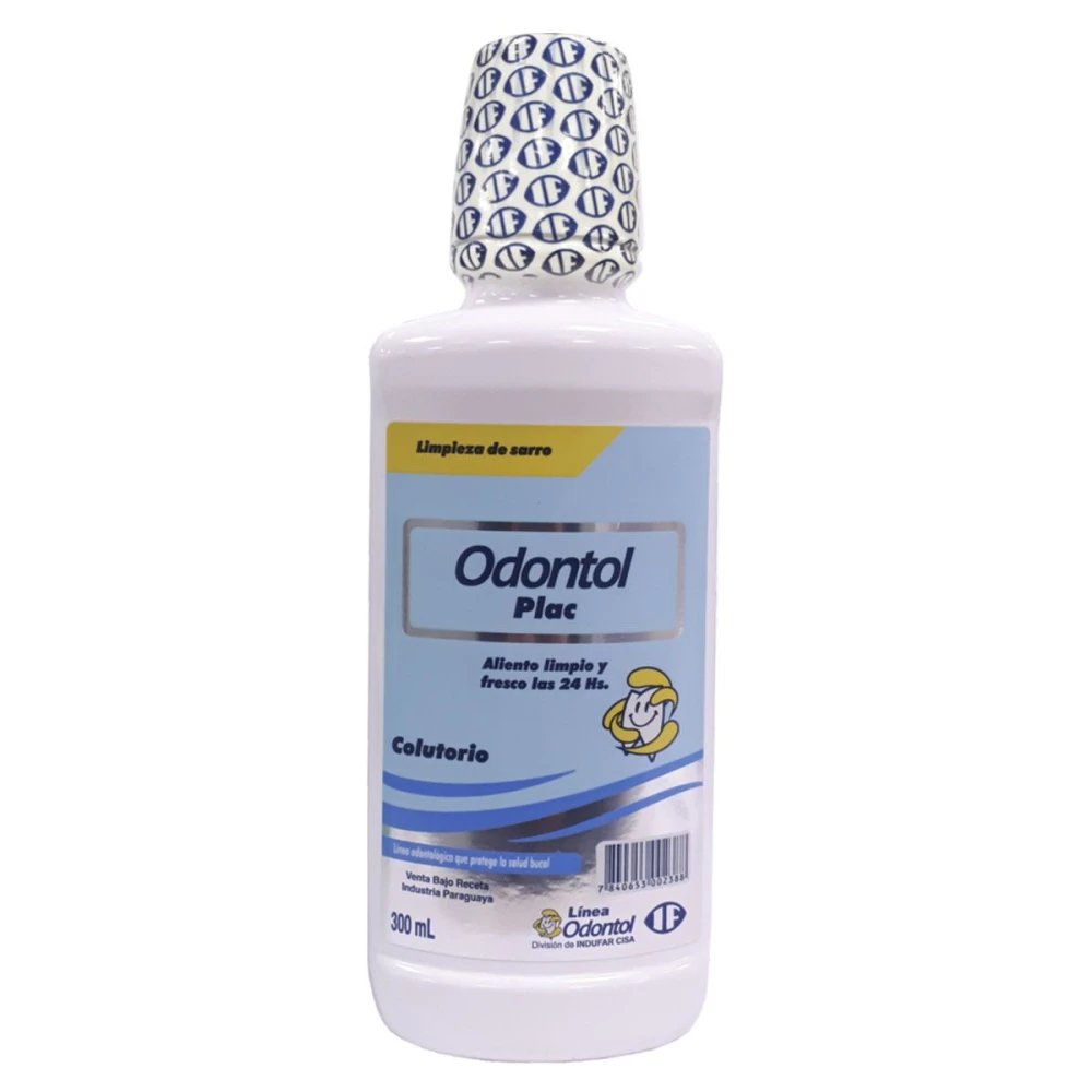 ODONTOL PLAC COLUTORIO FR. X 300 ML.