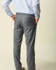 Pantalón Vestir Corte Clásico Gris Medio
