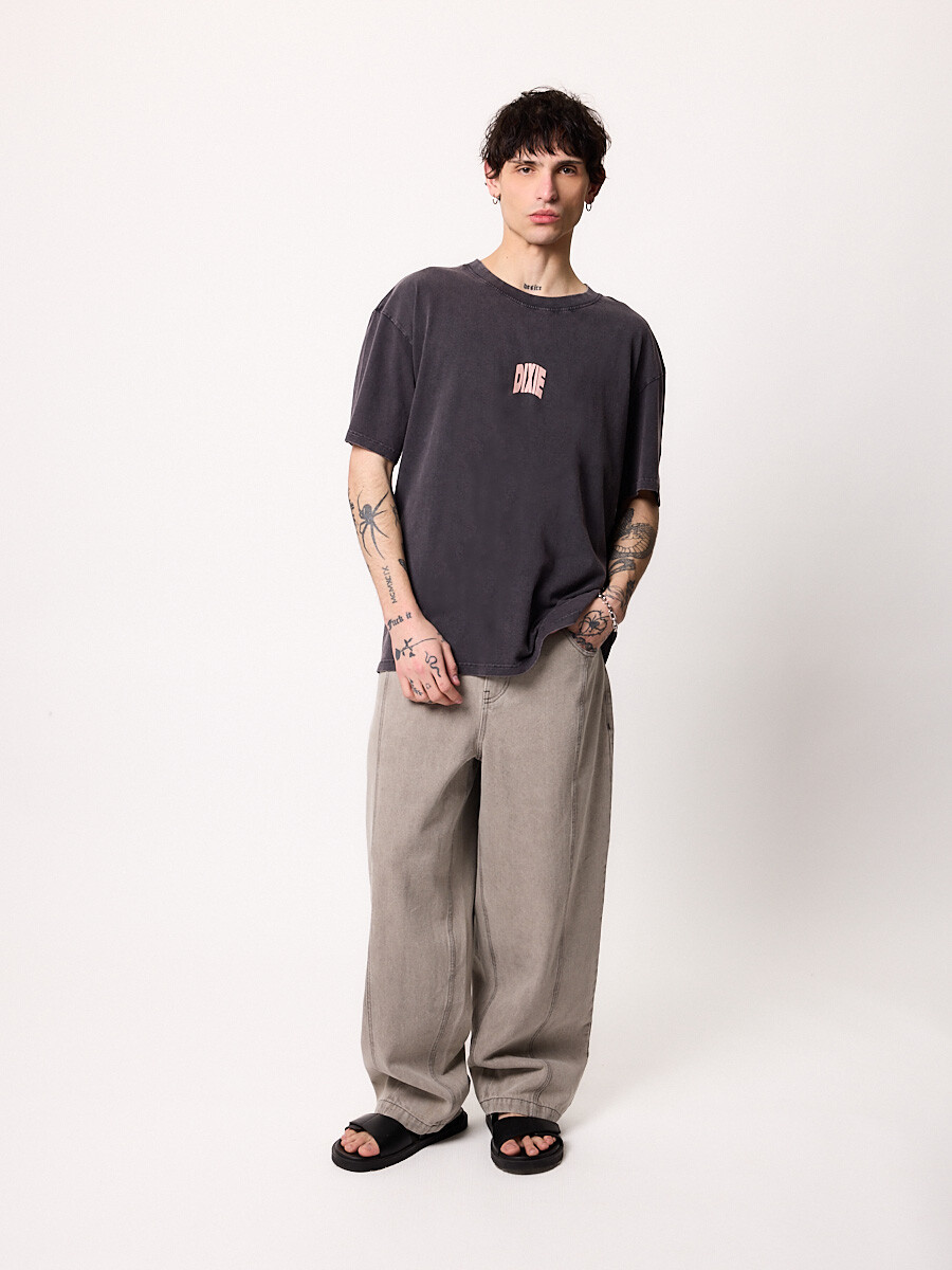 T-SHIRT M/C TRISHAR DIXIE Negro
