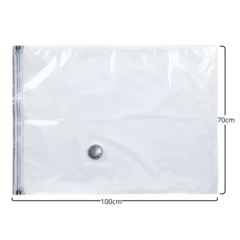 Bolsa al vacío para ropa GG TRANSPARENTE