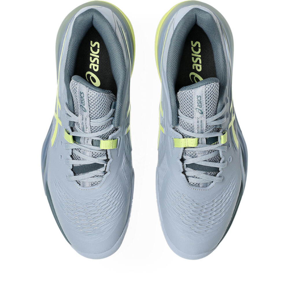 Zapatillas CPS-Tennis Gel-Resolution X Clay Hombre Grey Blue/pistachio