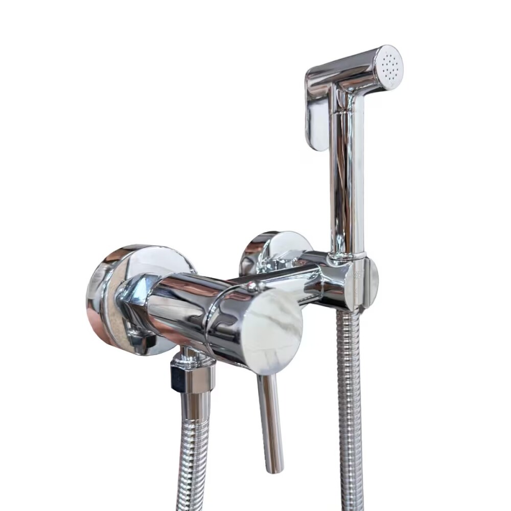 Grifería de Ducha Higiénica monocomando Exterior Milano Cromada Brillante Grifería De Ducha Higiénica Monocomando Exterior Milano Cromada Brillante