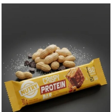 ¡OFERTA IMPERDIBLE! Barra de proteina 30gs x12 Nutry Maní