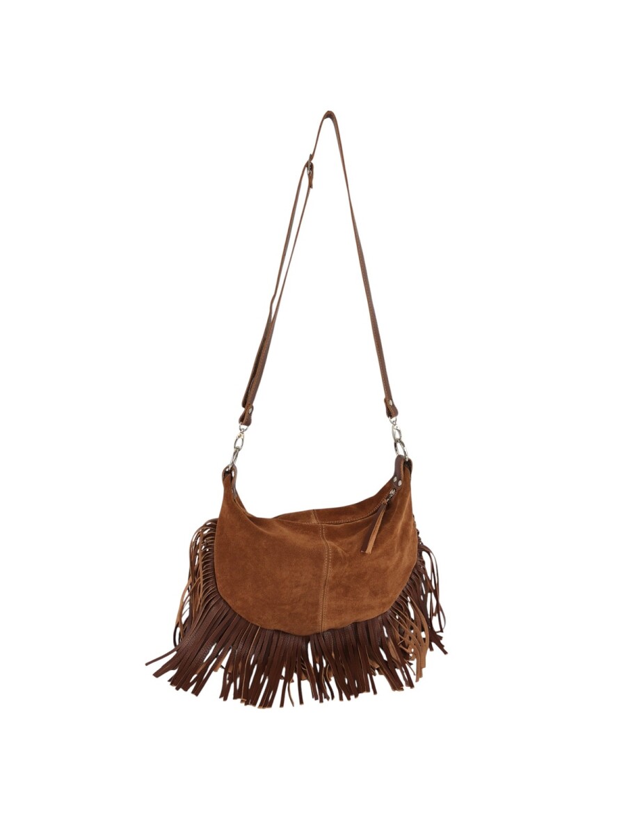 Morral con flecos - oxido 