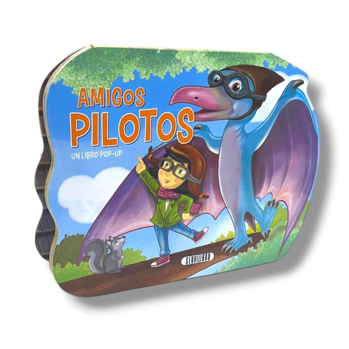 Libro Coleccion Dino Pop Up: - Amigos Pilotos 