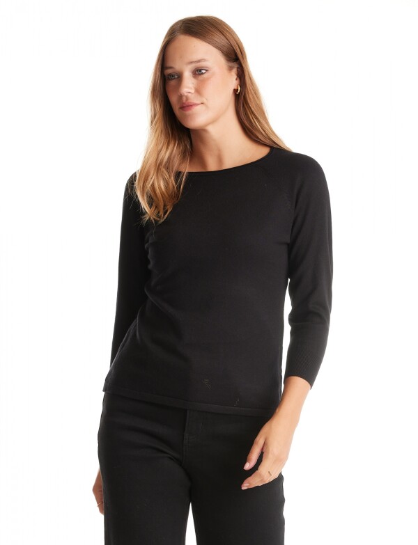 Buzo Basico NEGRO