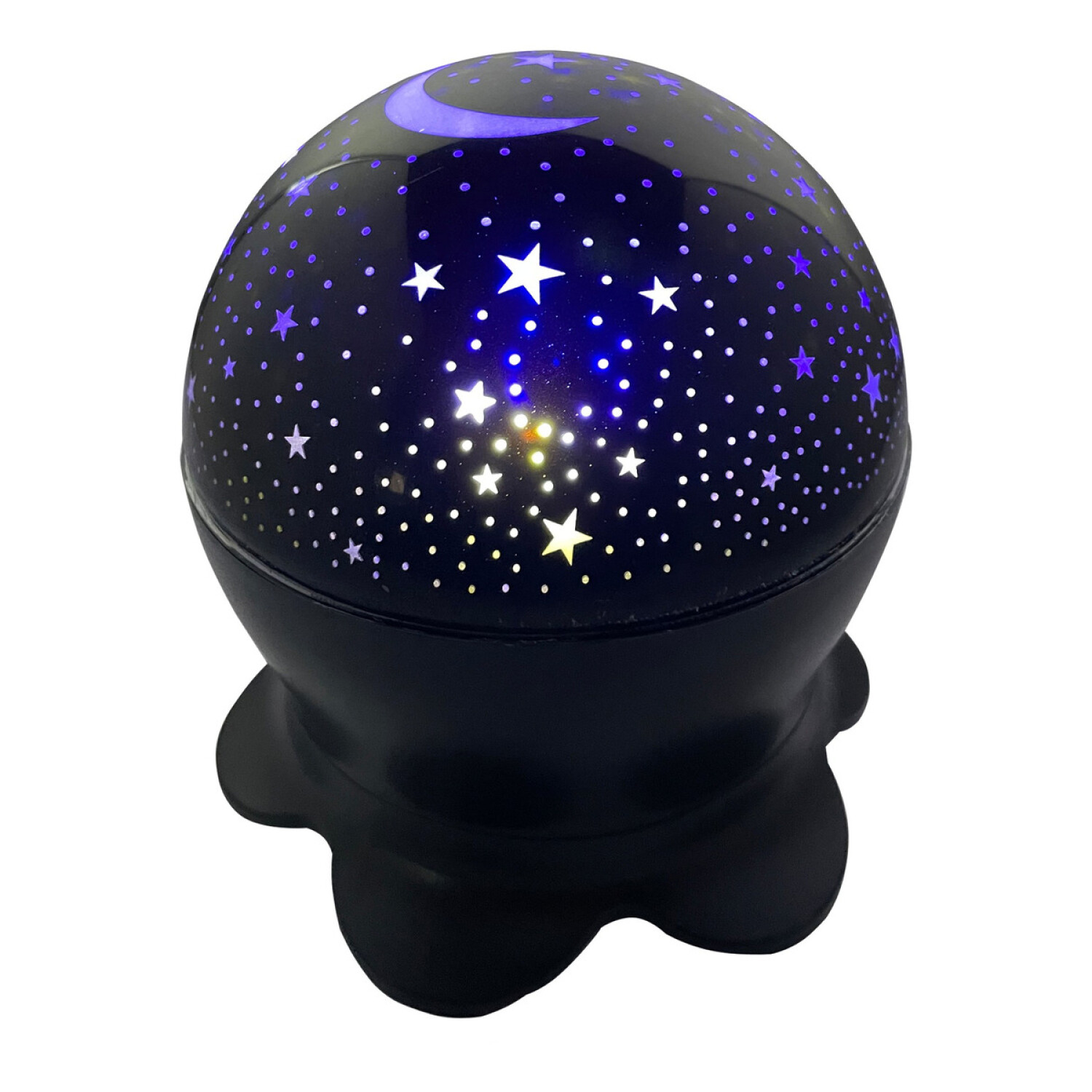 Lampara Veladora Proyector Estrellas Recargable Parlante Bt — Atrix
