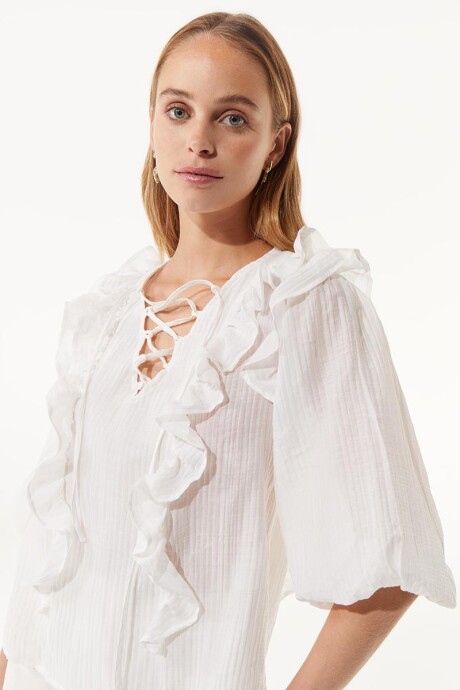 Blusa Vallenato Blanco