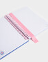 Anotadores Cuadernos y Memos Cuaderno A5 Anillado Y Stickers - Azul Celeste