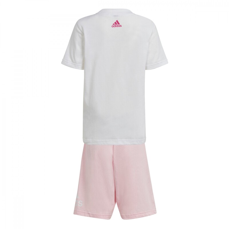 Conjunto Big Logo Set de Niños Blanco
