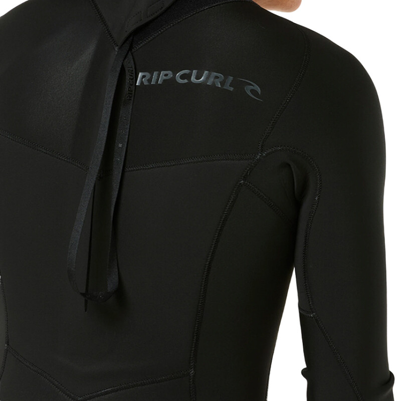 Traje Rip Curl Dawn Patrol Back Zip 3/2 - Negro Traje Rip Curl Dawn Patrol Back Zip 3/2 - Negro
