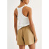 SHORTS FEM BEGE CLARO