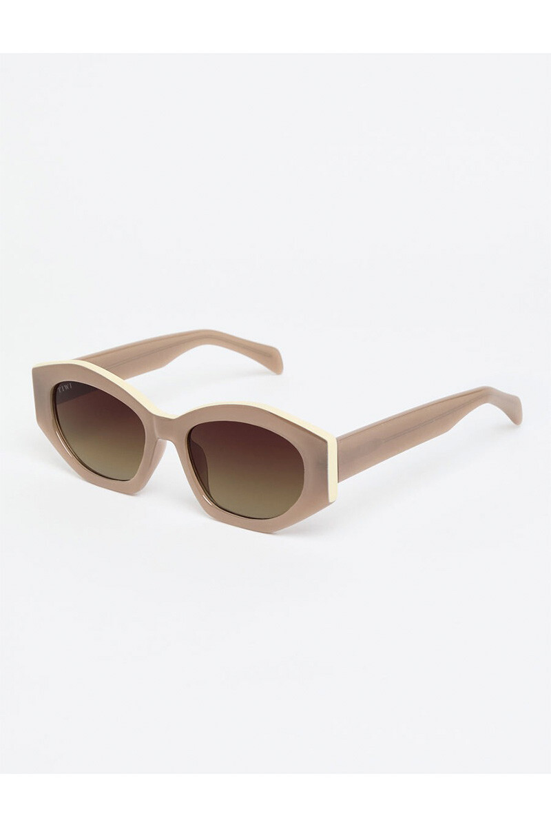 Tiwi Colette - 102 Shiny Coconut/beige With Brown Gradient Lense