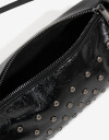 City Cartera Formato City Con Tachas - Negro