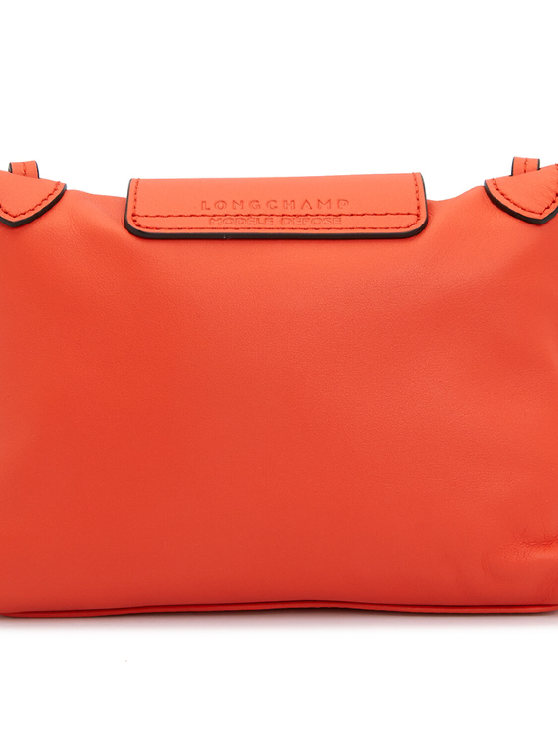 Longchamp -Mini bolso cruzado de cuero, Le pliage Xtra Naranja