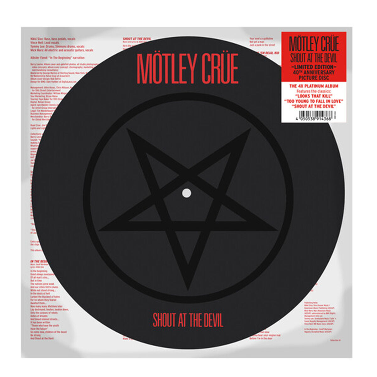 Motley Crue / Shout At The Devil - Lp 