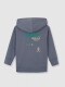 Sudadera Con Capucha Azul Claro