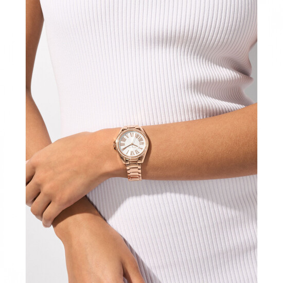 Reloj Michael Kors Fashion Acero Inoxidable Oro Rosa 0