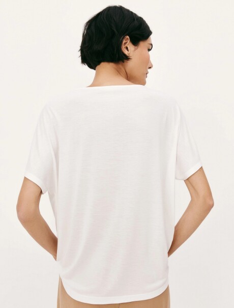 BLUSA MANGA CORTA BEIGE