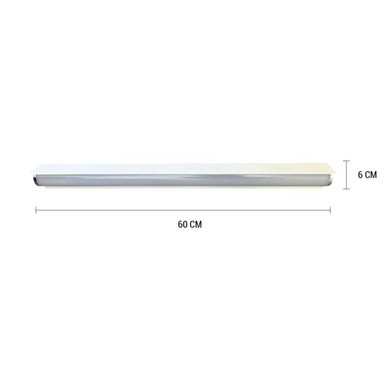 MOLLIS 60CM Luminaria de Pared Mollis Blanca