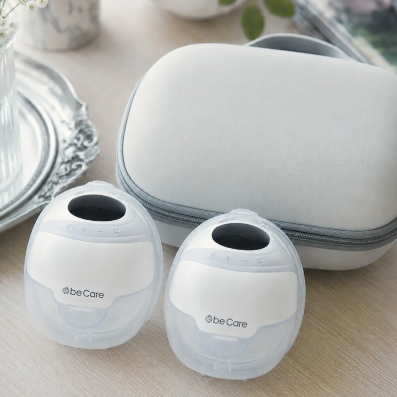 Extractor Doble de Leche Portátil con App BeCare + Aspirador Nasal + 10 Bolsas y Bolso de Almacenamiento Extractor Doble de Leche Portátil con App BeCare + Aspirador Nasal + 10 Bolsas y Bolso de Almacenamiento