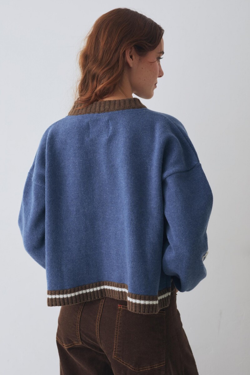 CARDIGAN TERRO UY Azul