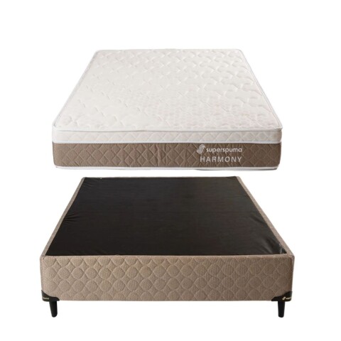 Sommier Superspuma Harmony 160X200 Beige BCC Sommier Superspuma Harmony 160X200 Beige BCC