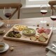 Bandeja de madera para picada 5 divisiones MADERA