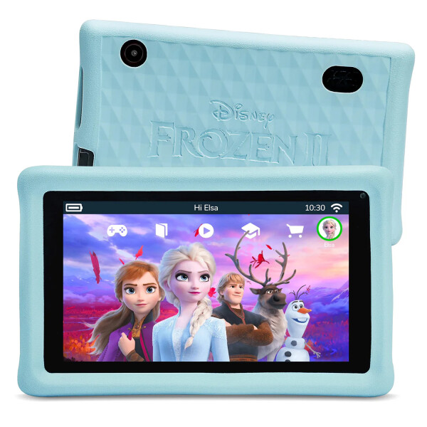 Tablet Pabble Gear Kids Mickey Frozen Cars Toy Store 7" CELESTE