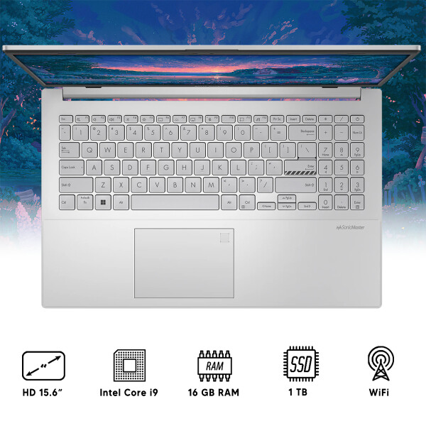 Notebook Asus Vivobook Ws96 I9 / 16 Gb Ram / 1 Tb Ssd / Rtx4050 NOTEBOOK ASUS K3605VU I9/16/1/4050/16