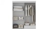 Ropero Primordial Max 4 Puertas 2 Cajones Blanco