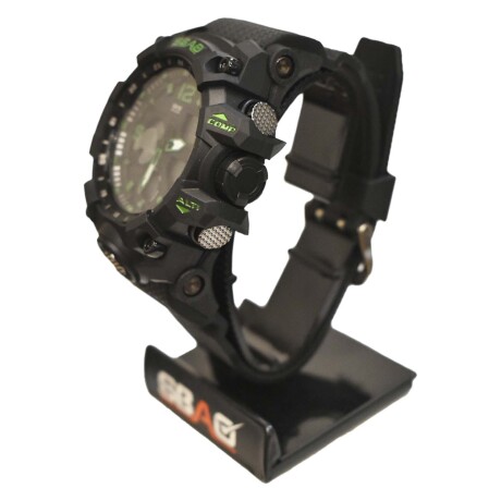 Reloj Deportivo de Pulsera con Pantalla Luz Led para Hombre Verde